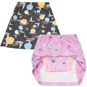 Zindelijkheidstrainingbroek voor meisjes - Comfortabel en absorberend ondergoed - 2 stuks