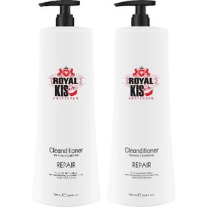 Royal Kis Cleanditioner Repair - 2 x 1000ml - vrouwen - Voor