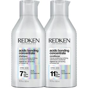 Redken Acidic Bonding Concentrate Set Shampoo en Conditioner 300ml - extra voordelig