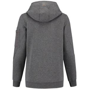 Tricorp 304007 Sweater Premium Capuchon Logo Dames Stonemel maat XL