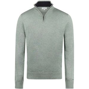 McGregor Trui Zip Mock Sweater Mm251 1204 01 5110 Ice Green Mannen Maat - S