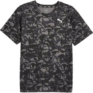 Puma fit ultrabreathe aop t-shirt in de kleur zwart.