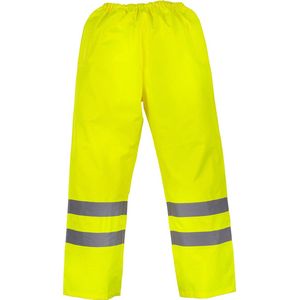 Yoko Ademende regenbroek Hi-Vis Soft Flex YHVS451 - Hi Vis Yellow - XL