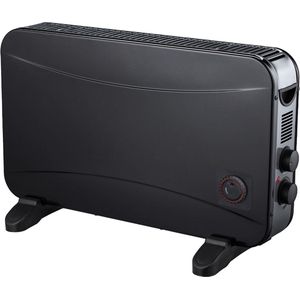 STEALTH ST02 Convector kachel - 1250/2000W - zwart