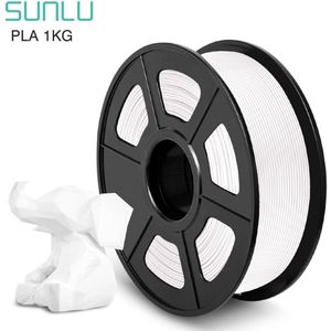 SUNLU PLA Filament Wit 1.75mm – 1kg – Hoogwaardige & Betrouwbare 3D-printer filament