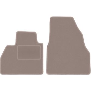 Beige voormatten voor: Renault Kangoo II combivan (2013-)