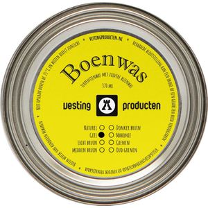 Boenwas Geel - 370 ml- Boenwas Meubels - Oud-Hollands Recept - Gemakkelijk Verwerkbaar - Met Zuivere Bijenwas