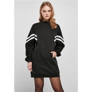 Urban Classics - Oversized College Sweat Korte jurk - L - Zwart
