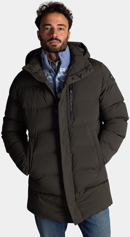 NZA - Groene gewatteerde jas