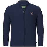 Charles Colby Gebreid vest 'Duke Thalaric'  donkerblauw