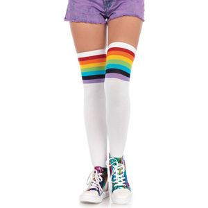 Leg Avenue - 6612 - Thigh Highs - Mehrfarbig - Eenheidsmaat EUR 36-40