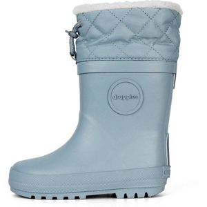 Druppies - Winterlaarzen - Gevoerd - Lichtblauw - 100% Natuurrubber