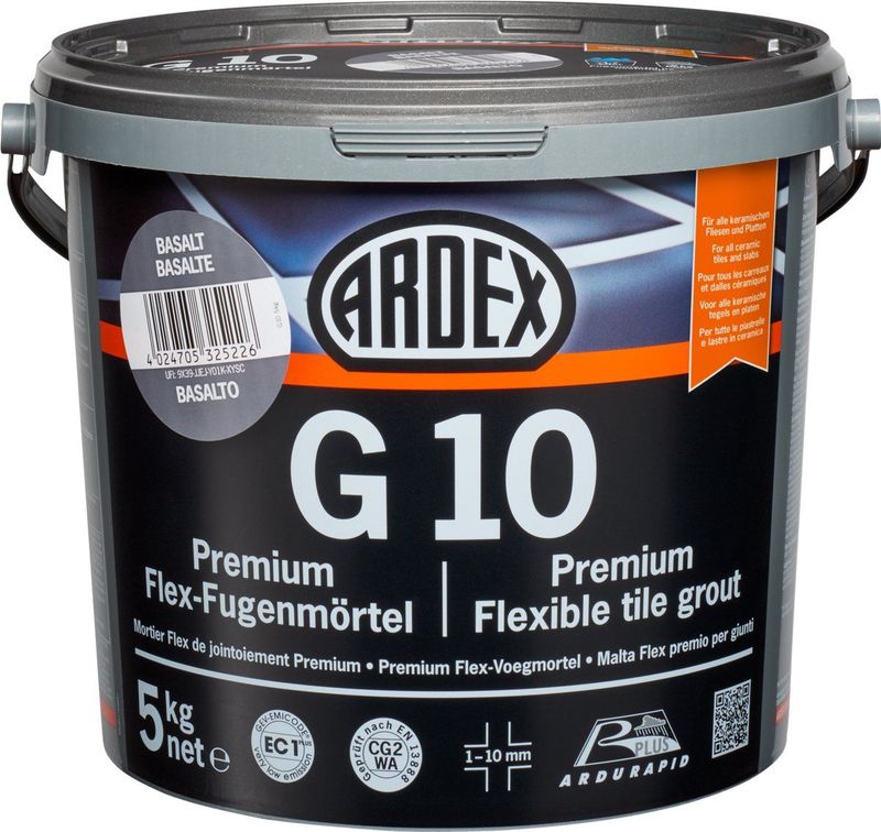 Ardex G10 - Premium Flex Voegmortel - Grijsbruin - Emmer 5 kg