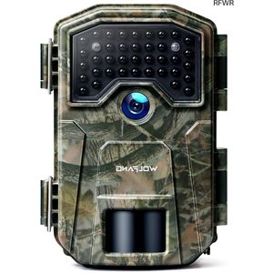 RFWR® Wildcamera 1440P 36MP HD met Nachtzicht en Bewegingssensor - Waterdicht en Geschikt voor Wildlife Observatie