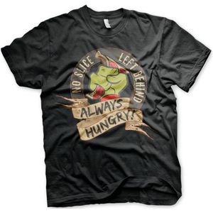 Teenage Mutant Ninja Turtles Unisex Tshirt -S- No Slice Left Behind Zwart