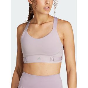 adidas Performance FastImpact Luxe Run High-Support Bra - Dames - Paars- XS C-D