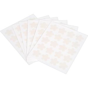 120 Stuks Herbruikbare UV Detectie Stickers - Violette Transparante Stickers Voor UV Blootstellingsniveau - Latex Vrij