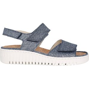 Waldläufer - H-Willow - Dames Sandaal - Blauw - Leer