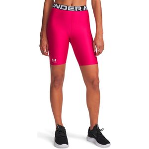 Under Armour Heatgear 8´´ Korte Leggings Roze XL Vrouw