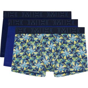 Hom Korte short - 3 Pack t036 Blue - maat S (S) - Heren Volwassenen - Katoen/elastaan- 402525-t036-S