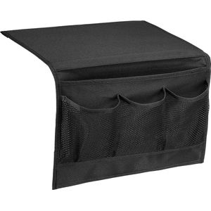 Nachtkastje Organiser 4 compartimenten - Hangend Nachtkastje Organiser - Organiser Tassen - Hangend Bed Organiser - Slaapzaal Bureau Organiser - Hangend Bed Sofa Organiser - Hangende Organiser voor Afstandsbedieningen, Slaapkamertelefoons en Brillen