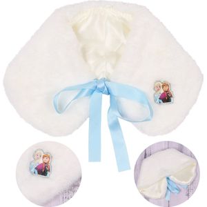 DISNEY IJsberg harige bolero, vermomming, kinderkostuum, kraag