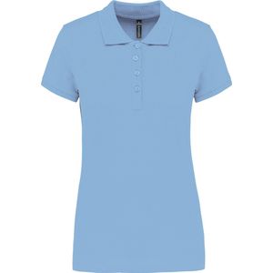 Kariban Piqué-damespolo korte mouwen K255 - sky blue - 3XL