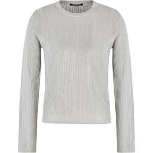 Armani Exchange - Trui - Zwart - Viscose/Polyester/Gemetalliseerde Vezels