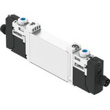 Magneetventiel - 2x3/2 - Compact - Flens-Type - 130 l/min