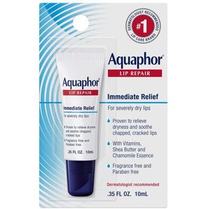 Aquaphor Lip Repair Balm – Droge & Gebarsten Lippen – Intens Hydraterend – Lippenbalsem – 10 ml