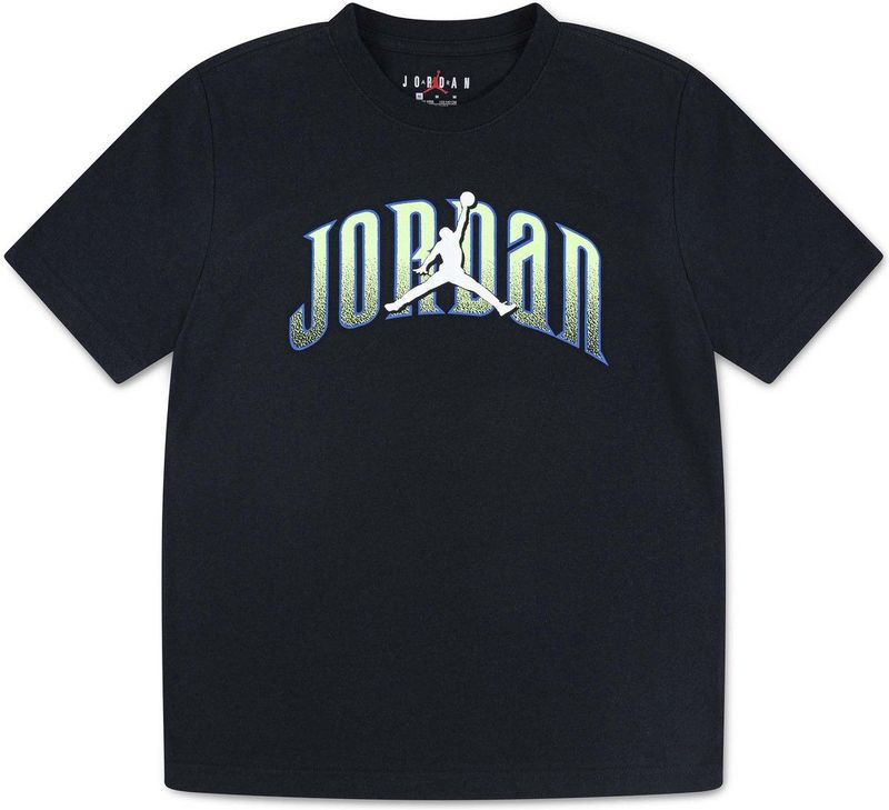 Jordan - Jdb Jm Global Arch Ss - T-shirt - Zwart - Katoen - Kind