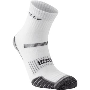 Hilly Katoen Hardloopsokken - Wit/grijs - XL