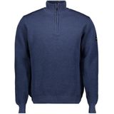 Ballin Trui Half Zip Piquet 5206 Black Mannen Maat - S