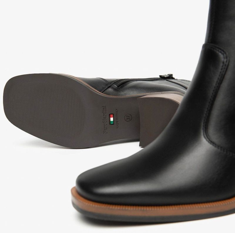 Nero Giardini - I513830D - Enkellaarsjes - Zwart