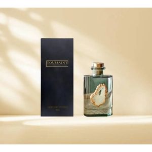 Luxe geurstokjes met edelsteen > bergkristal | Green Tea 200ml | Toussaint interieur | Luxe natuurlijke geurverspreider