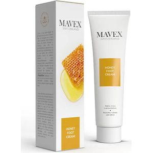 Mavex hydraterende voetcrème met honing voor een soepele, zachte huid 100 ml