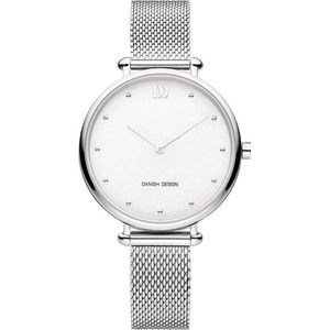 Danish Design IV62Q1229 horloge dames - zilver - edelstaal