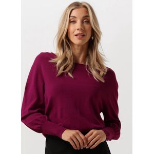 Twinset Milano 242tp3500 Truien & vesten Dames - Sweater - Hoodie - Vest- Paars - Maat 46