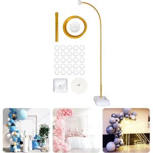 Adjustable Balloon Arch Set for Wedding, Graduation, Birthday Parties - Gold