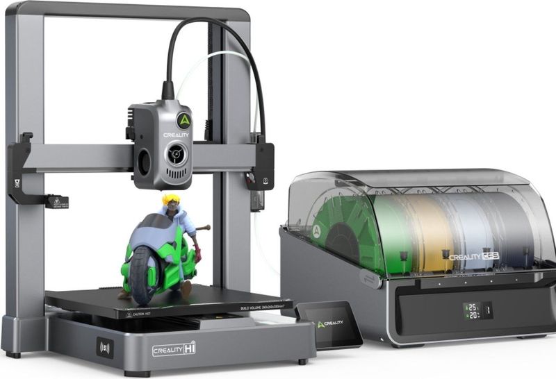Creality - Hi und CFS Kombo - 3D-printer - Grijs - Diversen materialen