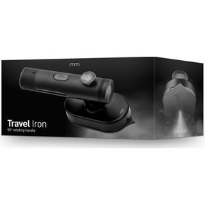 MikaMax Travel Iron - Compacte Reisstrijkijzer met Stoomfunctie - Travel iron - Handig voor Onderweg - Draagbare Strijkijzer - Ideaal voor Vakantie en Zakenreizen