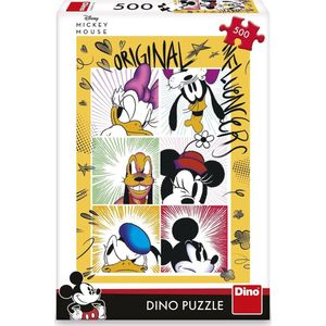 Dino puzzel van Mickey's bende. 500 stukjes.