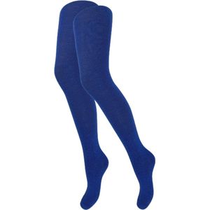 Kindermaillot - Glitter - Blauw - Maat 152/164