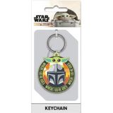 The Mandalorian - Where I Go He Goes - Rubber Sleutelhanger