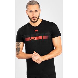 Venum x RWS Katoenen T-shirt Zwart Rood maat XL