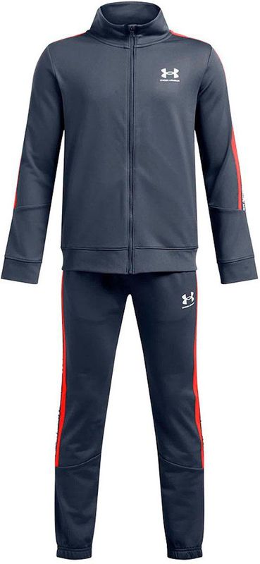 Under Armour Icon Knit Trainingspak Blauw 8 Years Jongens