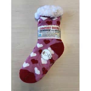 wintersok met fleece voering en anti-slip - sinterklaas - kerst