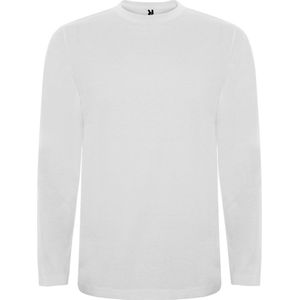 2 Pack Wit Effen t-shirt lange mouwen model Extreme merk Roly maat 3XL