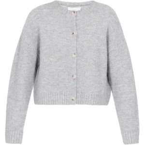 Usha - Cardigan - Wit - Relaxed Fit - Lange Mouwen