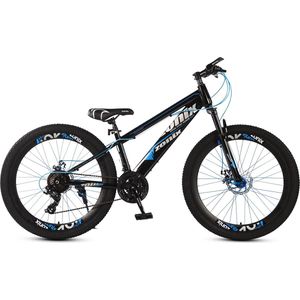 Zonix Road Bike Jongensfiets Mtb 26inch 21 Speed Shimano Blauw
